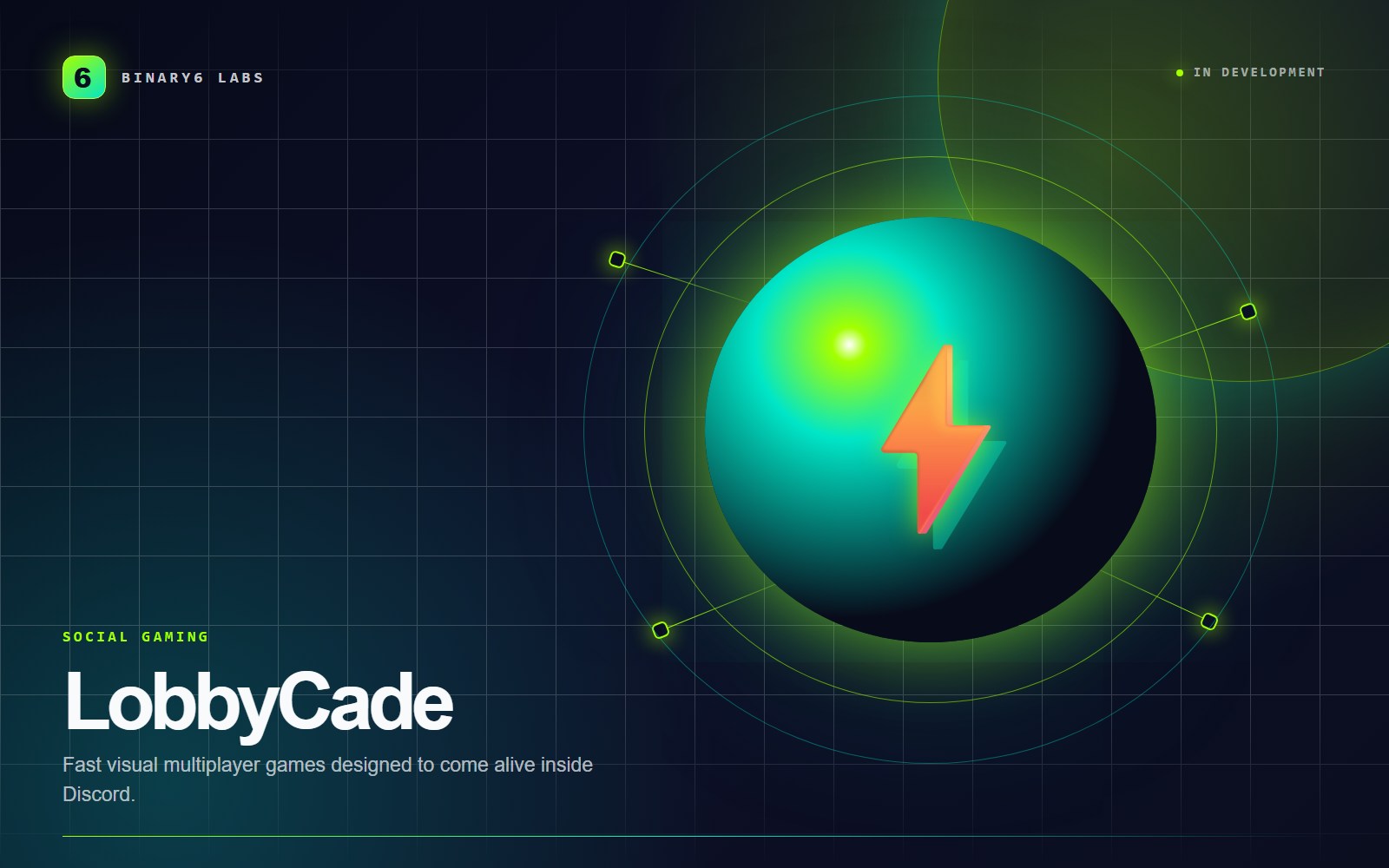 LobbyCade product cover with a neon multiplayer arcade signal